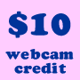 $10 webcam credit