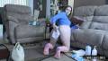 Dirty Girl's Messy Diaper