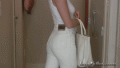 Messy White Bongo Jeans