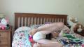 AB Girl Wets Her Cute Little Diaper