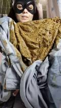 Old Blue Jeans<br />Bulging & Brown