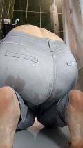 Old Blue Jeans<br />Bulging & Brown