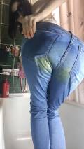 Blue Jeans Pissed & Pooped