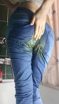 Blue Jeans Pissed & Pooped