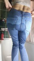 Blue Jeans Pissed & Pooped