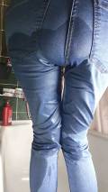 Blue Jeans Pissed & Pooped