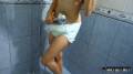 Diaper Fun In The Shower