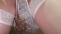 Huge Load In White Panties