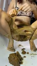 Poop Packed Pantyhose