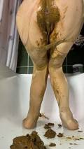 Poop Packed Pantyhose