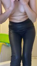 Poopy Black Leggings