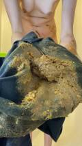 Poopy Black Leggings