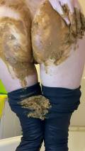 Poopy Black Leggings