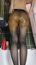 Poopy Pile In Pantyhose