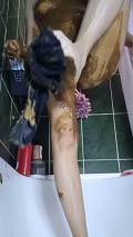 Poopy Pile In Pantyhose