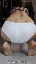 Poopy White Panties
