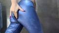 Shiny Ruined Tights Seduction