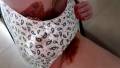 Upskirt Messy Panty Bulge