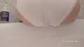 Wet White Panties Get Filled