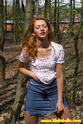 Vicki Wees in the Woods