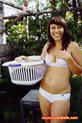 Jodi's White Underwear Wee