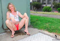 Josie's Dripping Wet Red Lacy Gusset