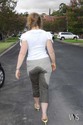 Pamela Pissing in Public