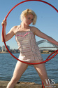 Hula Hooping at the Harbour!